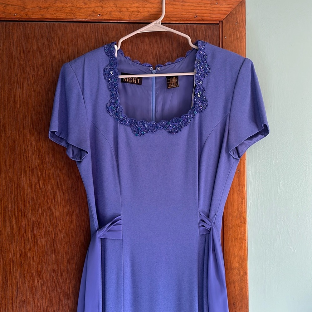 Liz Claiborne Night Dress-Purple
